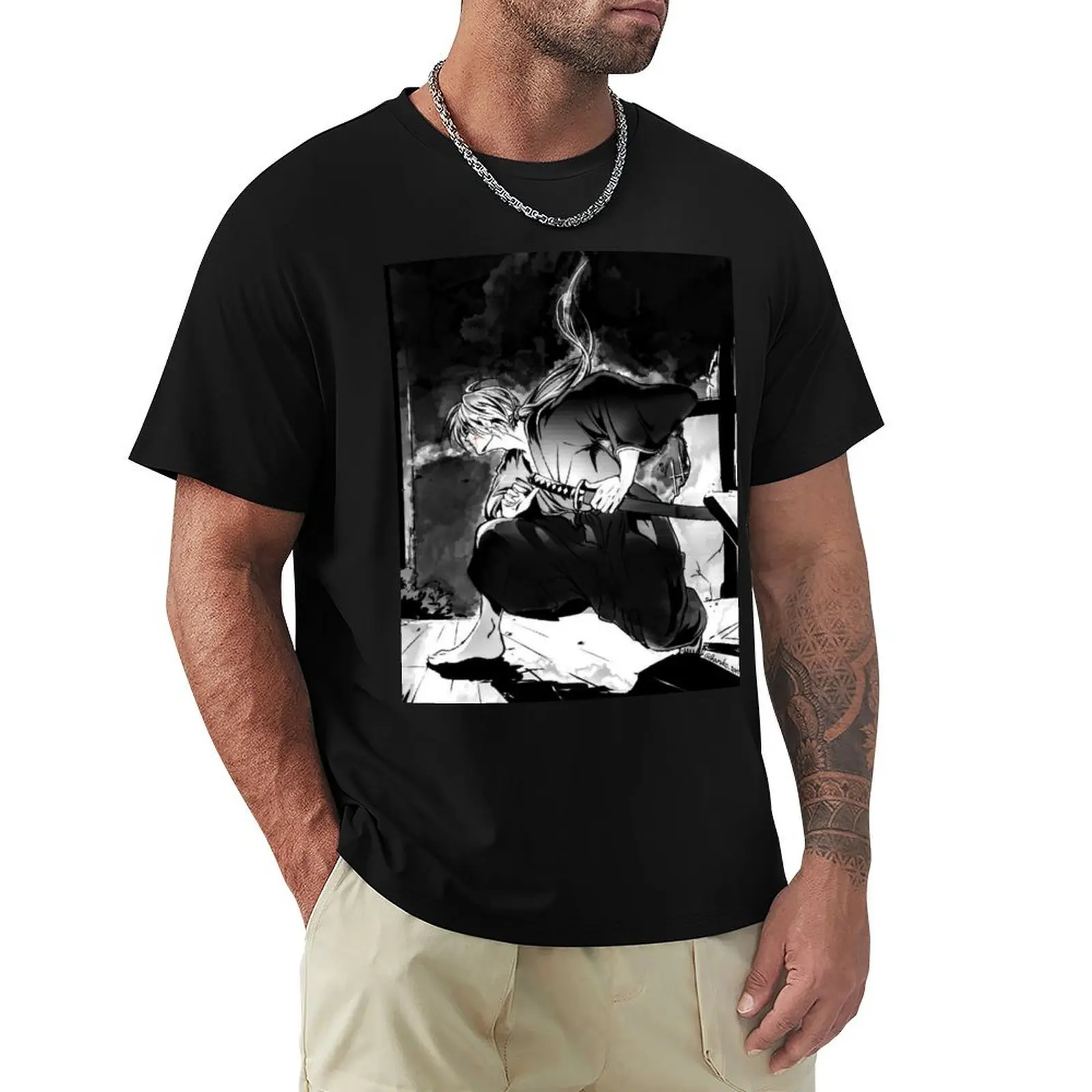 

Rurouni Kenshin T-shirt quick drying cute tops new edition mens funny t shirts
