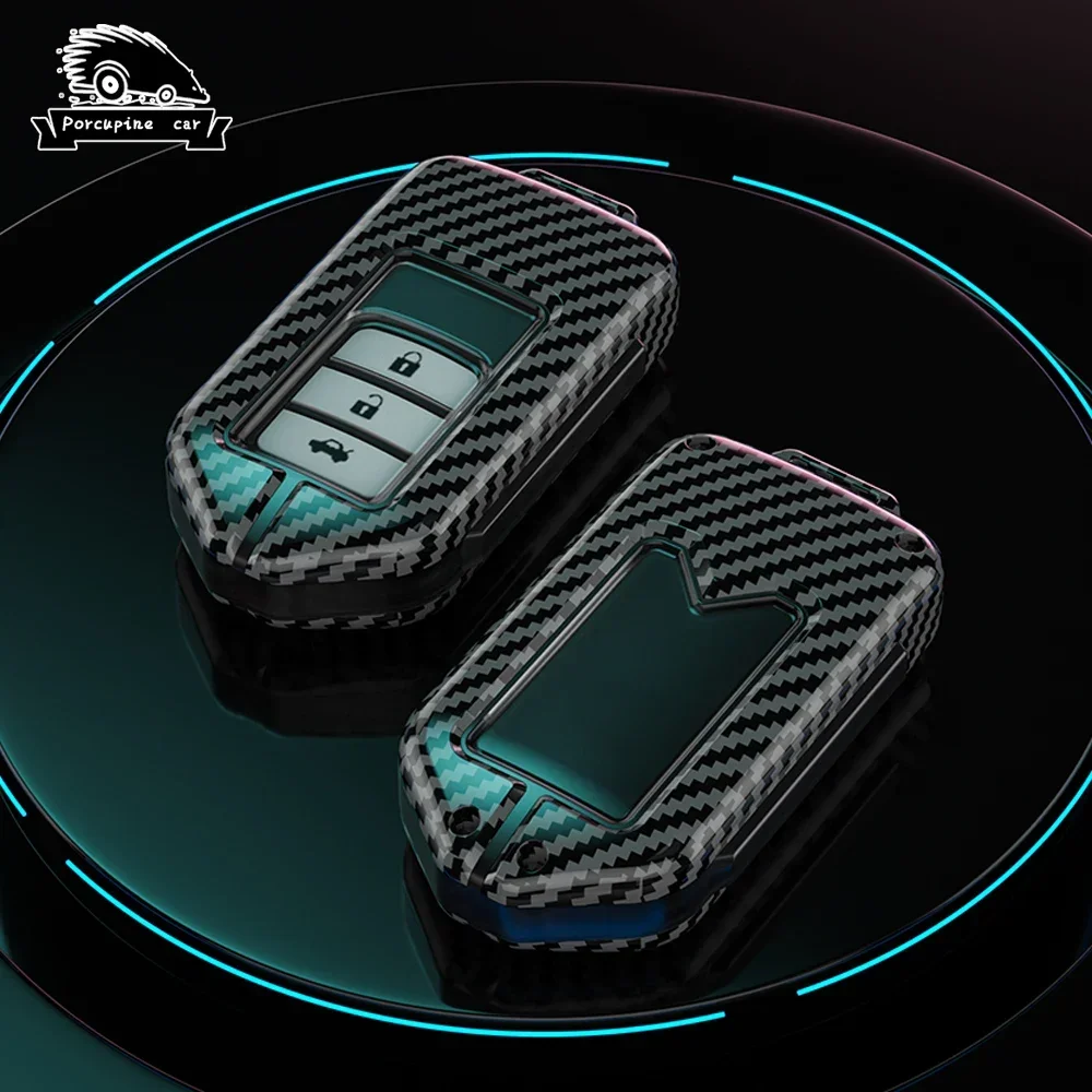 JDM PC Car Key Cover Case Shell For Honda Civic City Accord CRV CR-V XR-V Odyssey Vezel Jade Crider Fit HRV Pilot Accessories