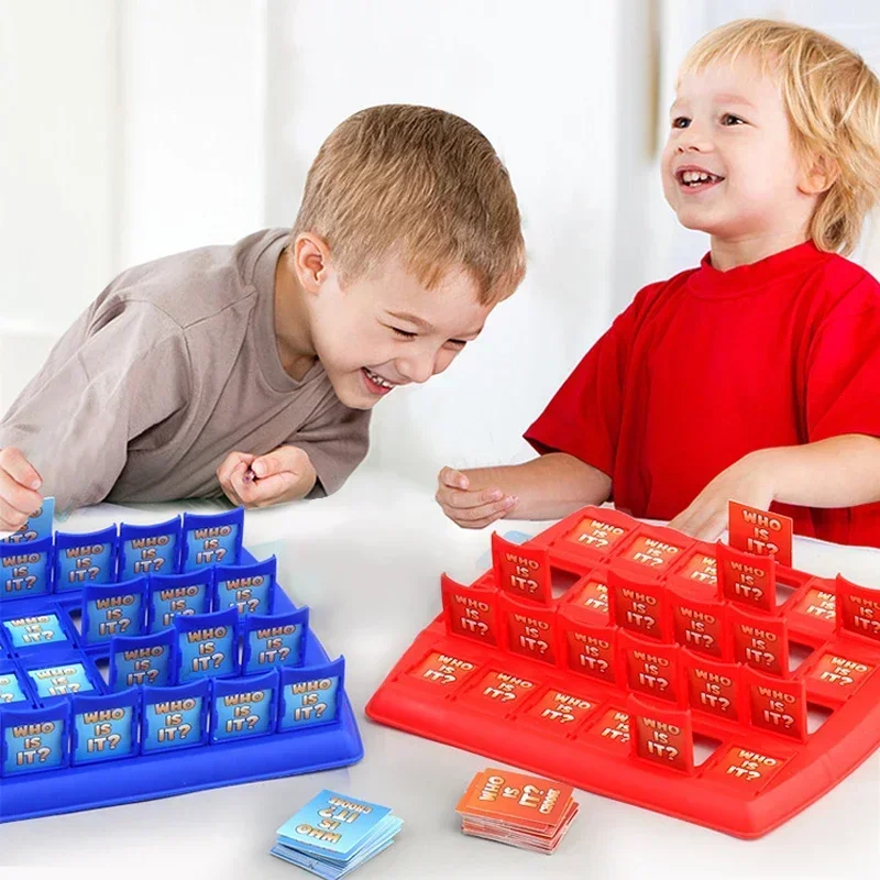 Guess who I am board game parent-child interaction toy logical reasoning children's puzzle guess me you my character chessboard board games