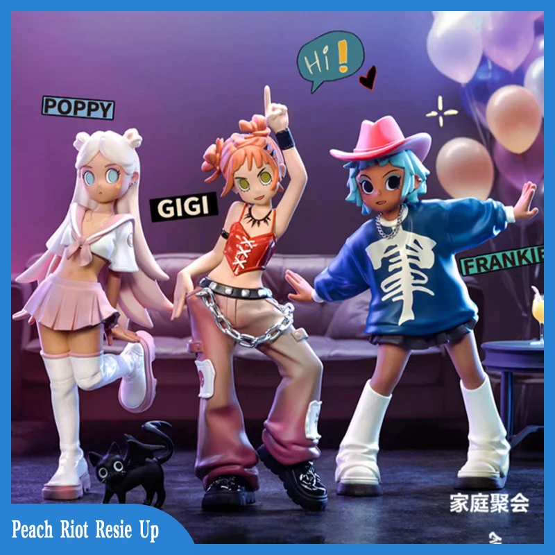 

[В наличии] аниме персик райот Resie Up Series глухая коробка Poppy Gigi Frankie экшн-фигурка украшение для куклы Статуэтка подарок игрушки