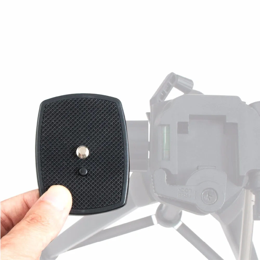 BGNing Universelle ABS-Schnellwechselplatte Kamera-Stativ-Adapter Montageplatte 35mm*35mm Für VCT668 ST666 690 Stabilisator Kugelkopf – Detail 8