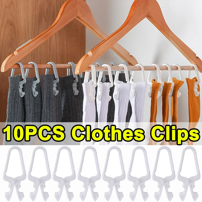 

10/2PCS Clothe Clip Plastic Laundry Clip Curtain Clips Clothes Organizer Towel Clip Home Travel Swivel Hanging Laundry Hook Clip