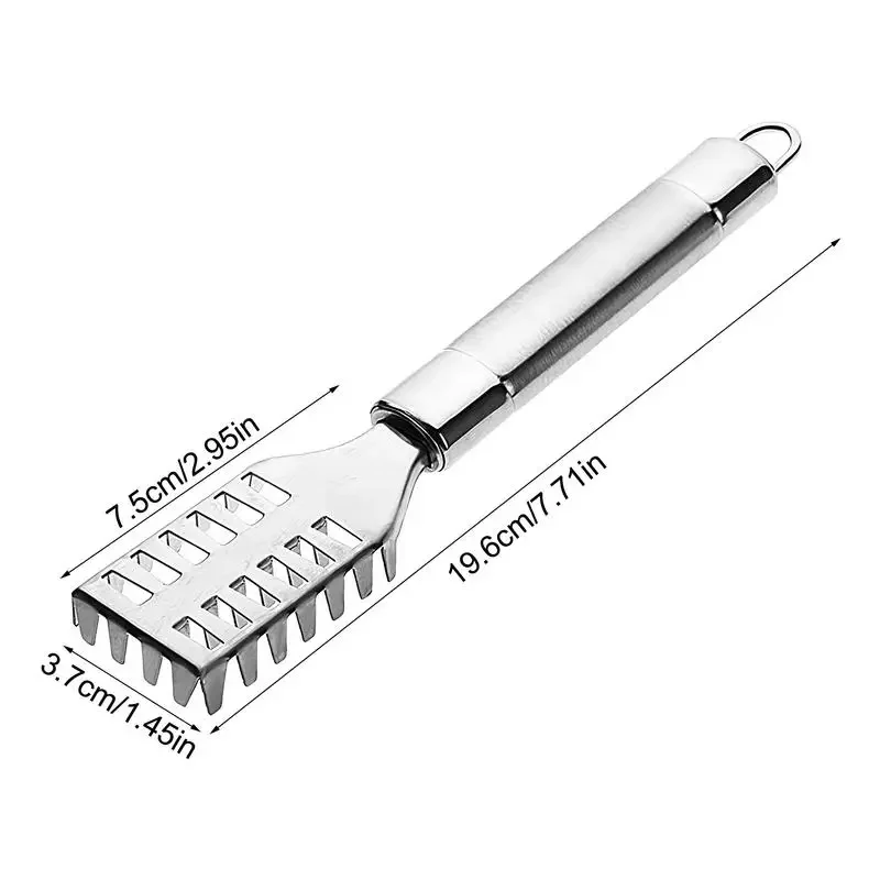 Stainless Steel Fast Cleaning Fish Peeler Scale Remover 1pc