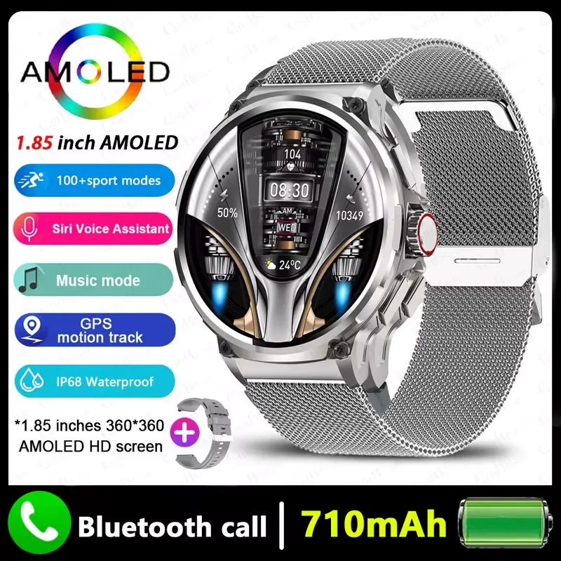 Mesh belt Silver