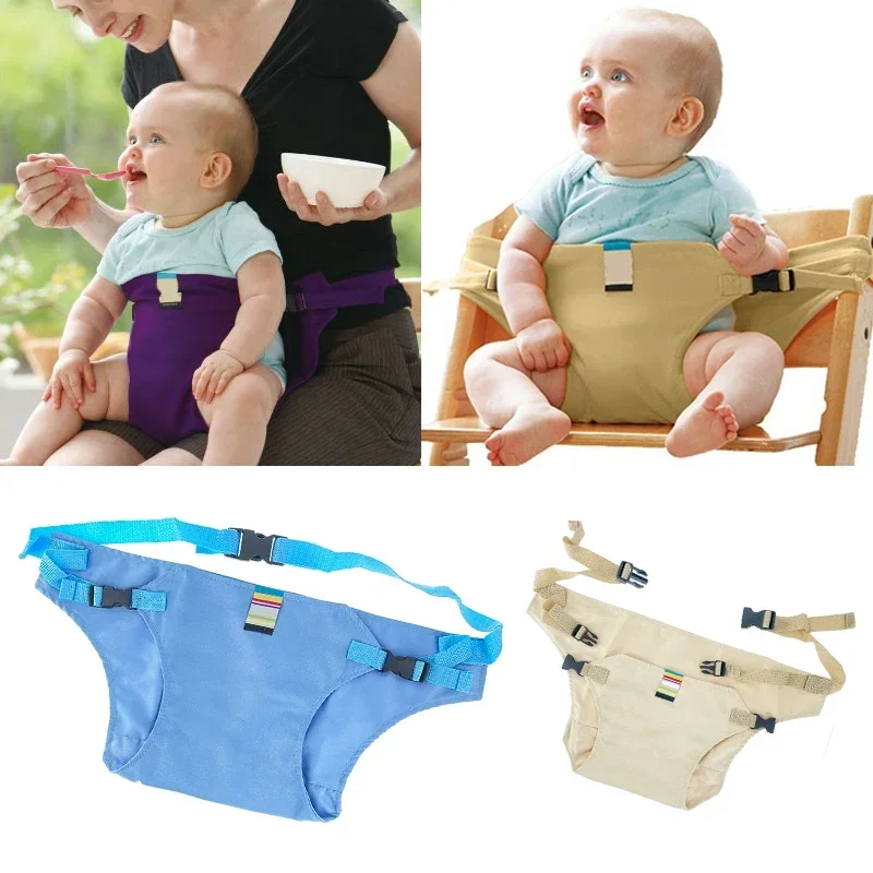 Feeding Chair Harness baby Booster Seat Baby Dining children Chair Safety Belt Portable Seat Lunch Stretch Wrap