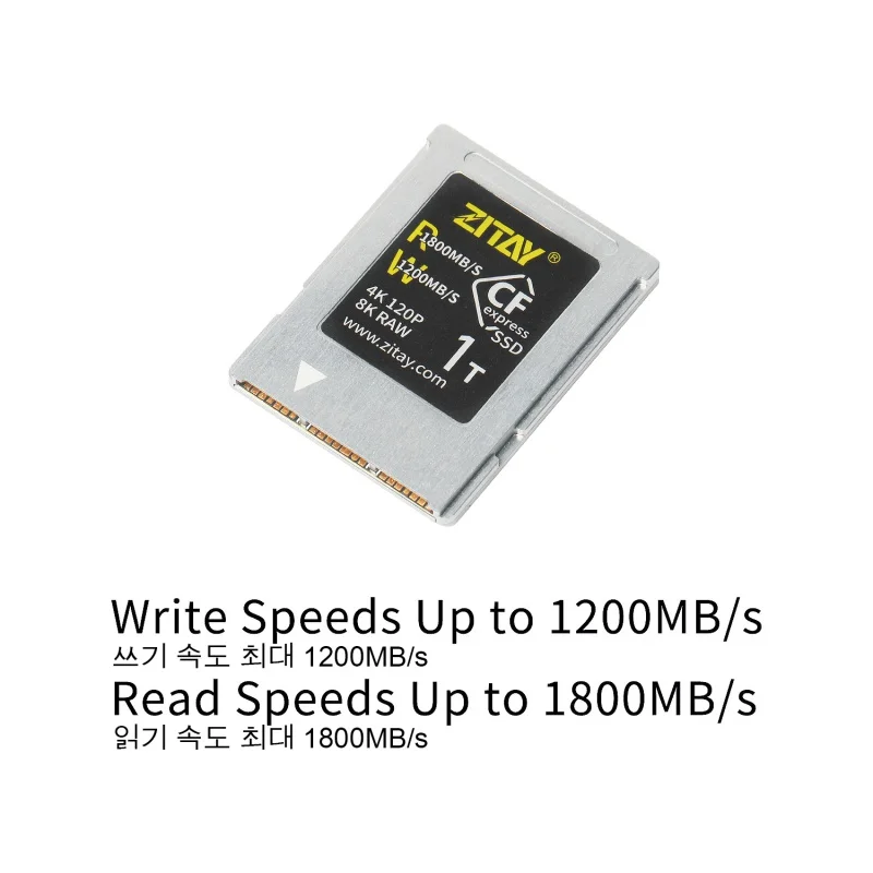 ZITAY CFexpress Type B Card to NVME M.2 2230 SSD Adapter Compatible with Nikon Z6 Z7 Z9 Canon RC R5 R5C Panasonic GH6