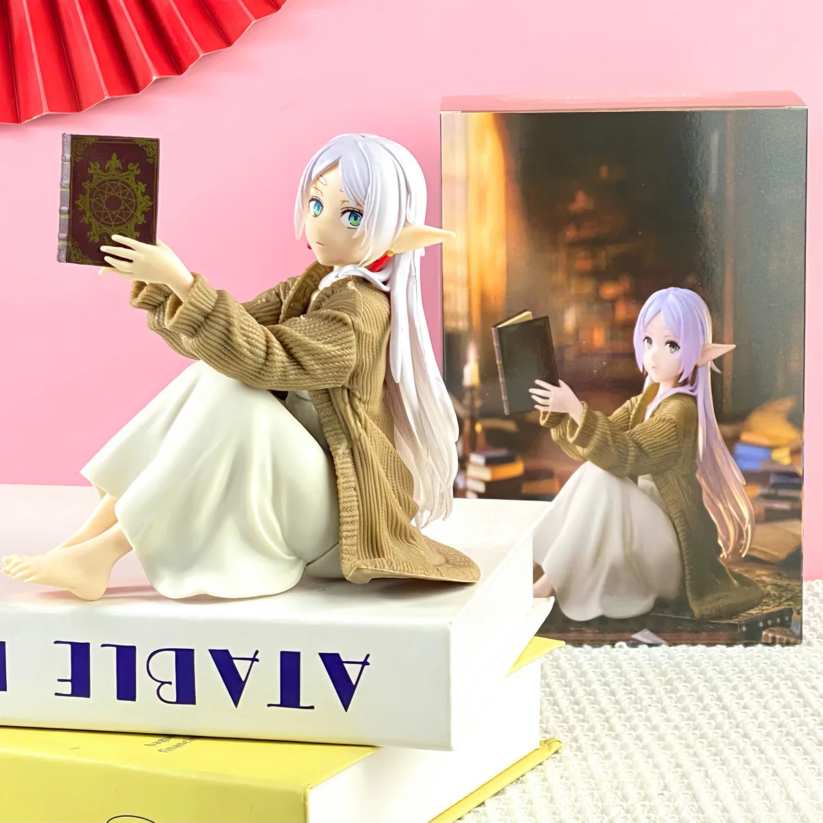 Frieren Beyond Journey's End Anime Figure - Cute Night-Suit Frieren Collectible Figurine