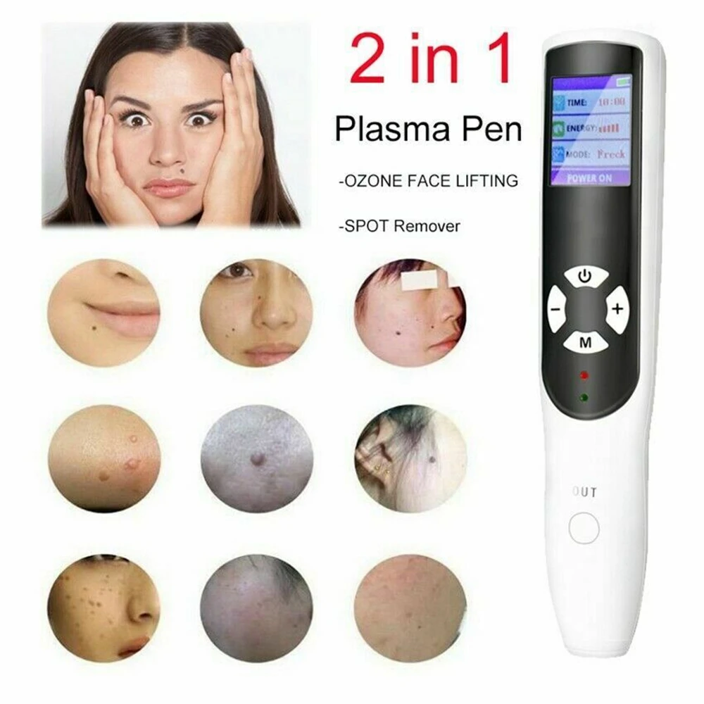 Latest Ozone Fibroblast PAA Plasma Pen For Eyelid Face Lifting Wrinkle Spot Mole Freckle Removal Skin Care Equipment