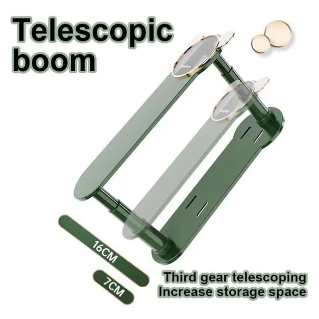 Összecsukható Függő Horgok Multifunkcionális Ruhák Fogas Horgos Körömmentes Fürdőszoba Kabáthorog Fali Fogasok - Image 5