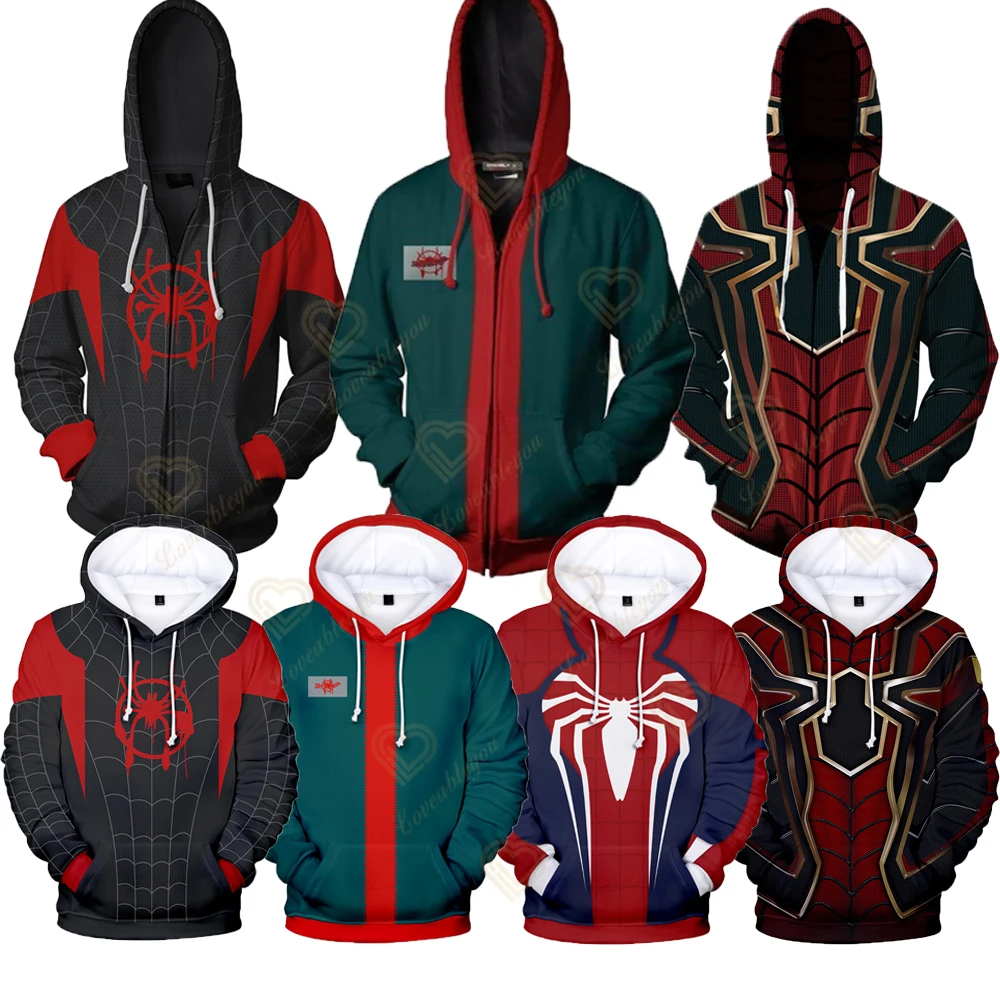 Новинка 2021 модные толстовки Spidermans свитшоты для детей свитшот мальчиков и девочек