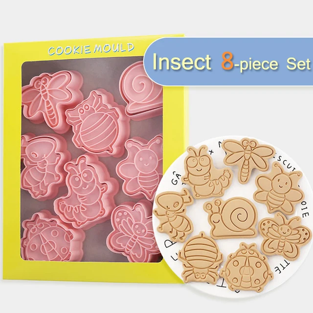 Insect Cookie Mold Set 1