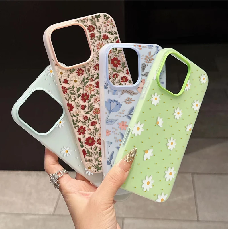 Charming Daisy Flower Phone Case Cover