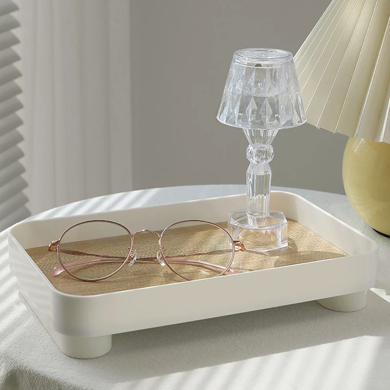 Cosmetics Storage Box Wooden Desktop Cosmetics Storage Box