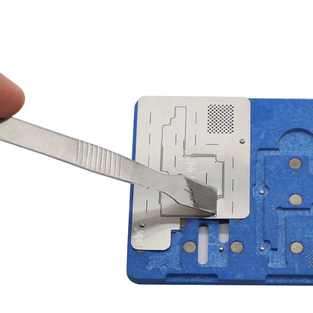 Phone Repair Tools Flux Scraper Metal Spudger Solder Paste Spudger Pure Steel Knife Repair BGA Paver Blade Solder Paste Scraper Opening tools