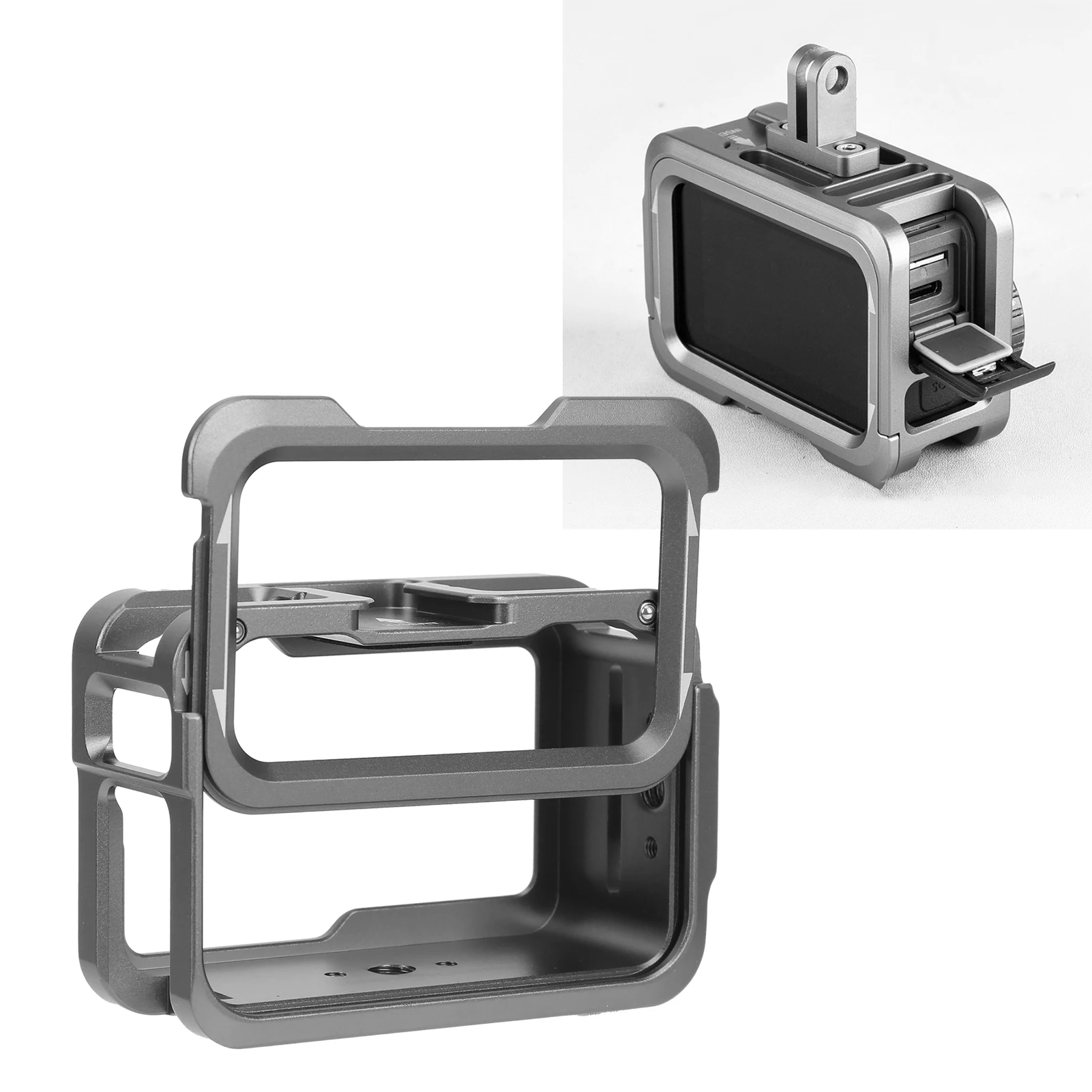 Cage de protection en alliage d'aluminium pour DJI Osmo Action
