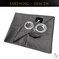 Conductive Silver Fiber Earthing Bedsheet Grounded Anti-static Health Protection Bed Sheet Antibacterial for Better Sleeping 1