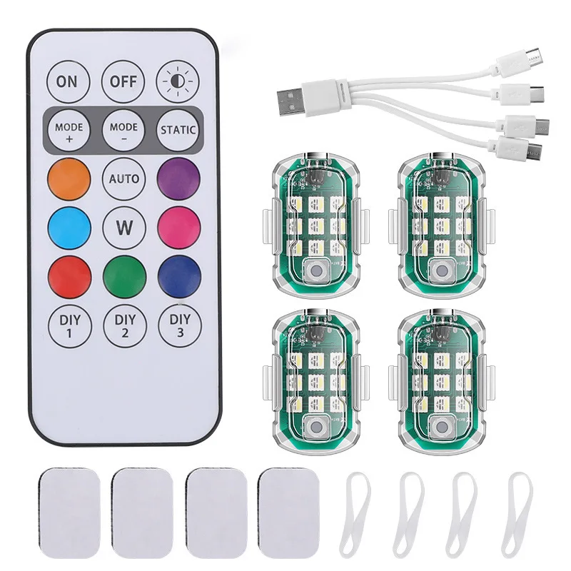 Lampe de Sécurité LED 1-4 Lumières - Éclairage Extérieur
