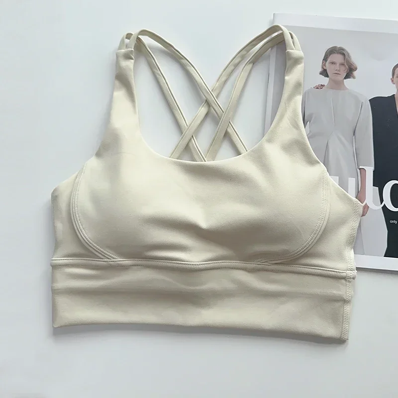 مثير الأزياء عبر الظهر النساء اليوغا الرياضة حمالا...