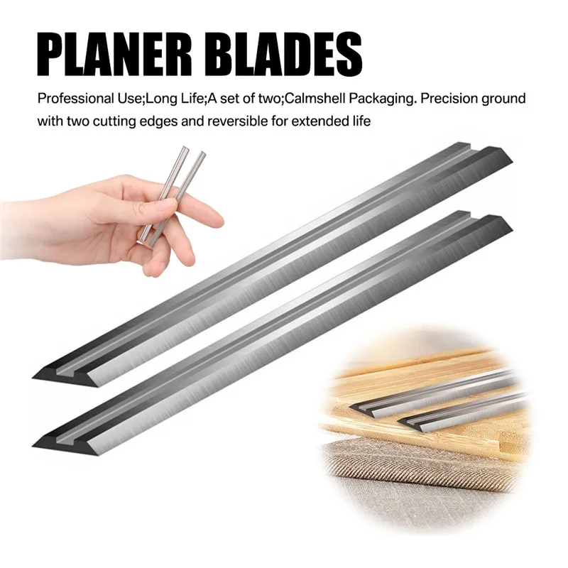 2PCS Carbide Planer Blade 82x5.5x1.2mm 