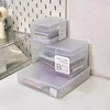 Desktop Stationery Boxes Kpop Photo Card Holder Transparent Storage Box Office Organizer Box Idol Photo Storage Case 3