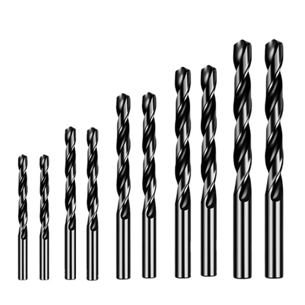 

Professional High Speed Steel Drill Bit Set Suitable for Soft For metals Achieve Smooth and Precise Drilling 10pcs