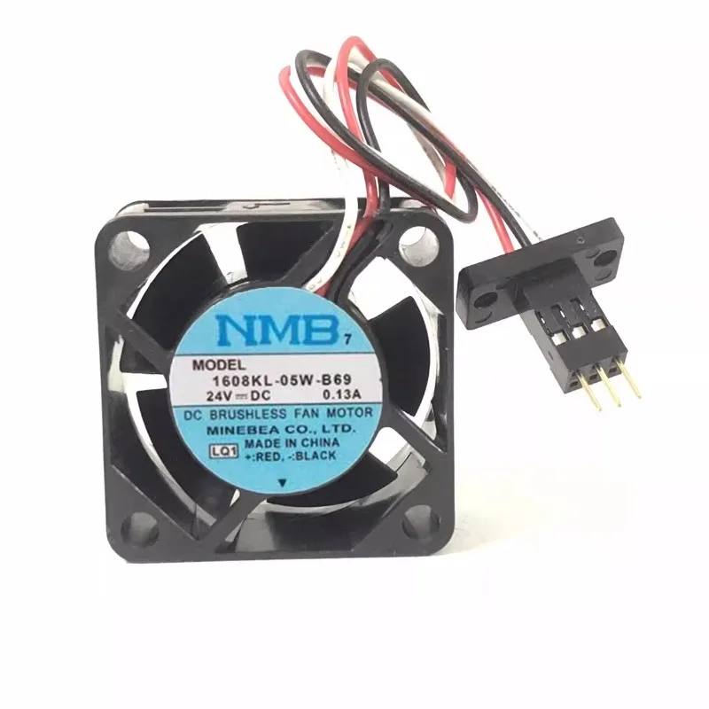 

Новый вентилятор охлаждения для NMB 1608KL-05W-B69 FANUC вентилятор системы 24 В постоянного тока 0,13 а 40*40*20 мм