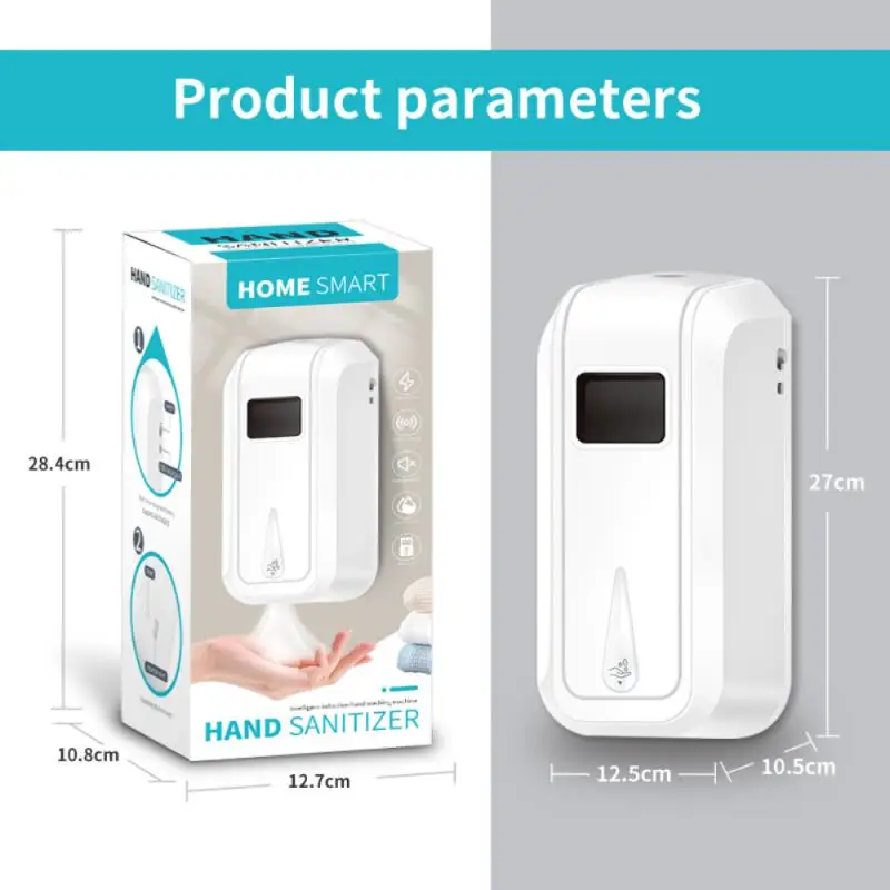 

1100ML Automatic Soap Dispenser Large Capacity Foaming Contactless Induction USB Charging Home Improvement Accessories Tools