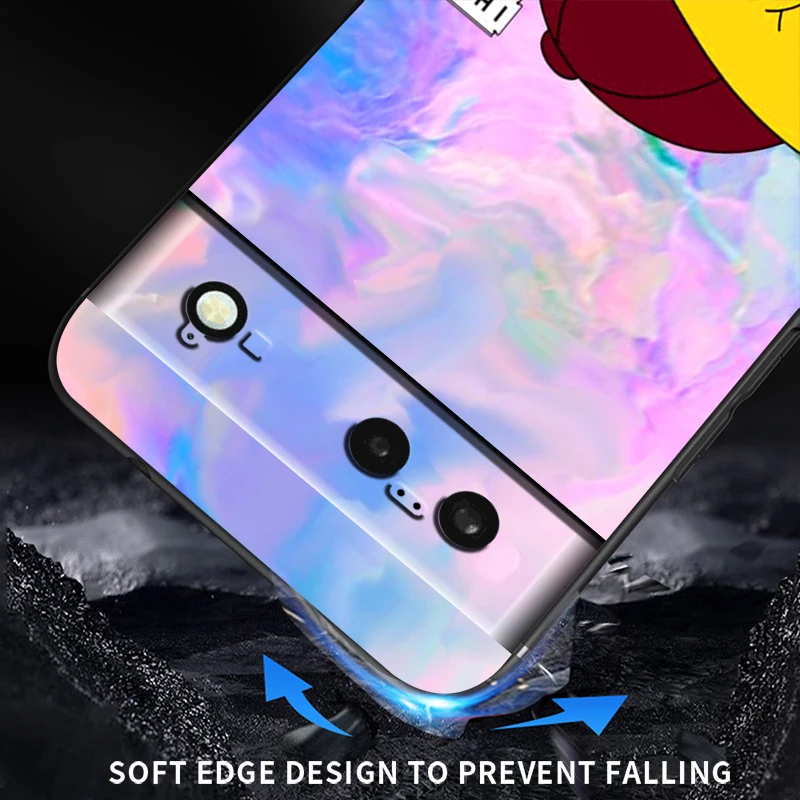 Anime Family The Simpsons For Google Pixel 8 7A 7 6A 6 5A 5 4 4A XL 5G Black Silicon Shockproof Shell Phone Case - Image 6