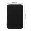 2Pcs Walker Grips Padded Hand Covers Washable Walker Handle Grips Anti Slip Soft Black Moisture Wicking for Senior Elderly 6