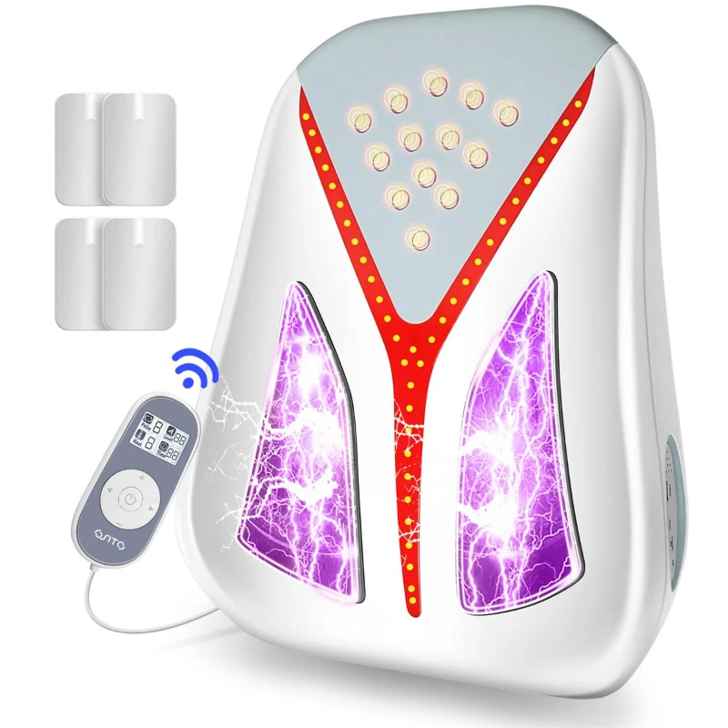 

Electric pulse cervical physiotherapy heating vibration neck back massager