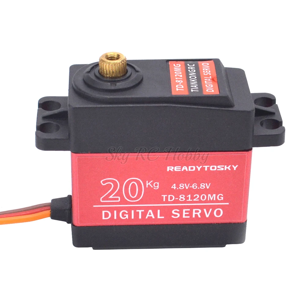 Servo 20KG 25KG para Robôs e Braços RC - Kit de 1-4 Peças