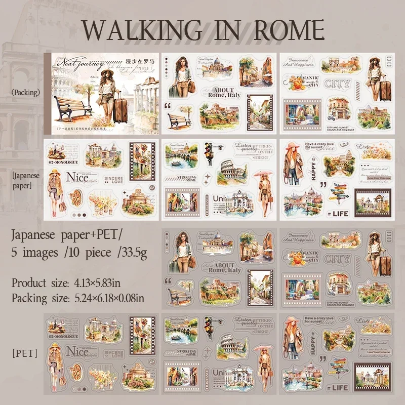 B Strolling In Rome