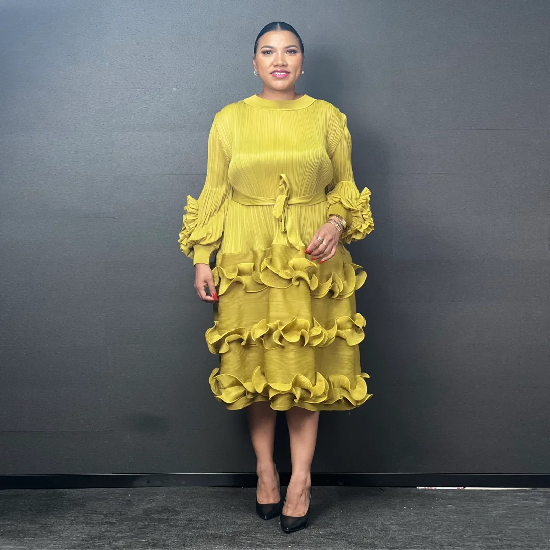 Рисунок 3 - Женское платье с длинным рукавом