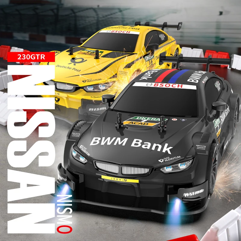Quality FineRc car Up to 70 mph remote control four-wheel drive drift racing high-speed race Gtr model play rc truck  rc1/16 5
