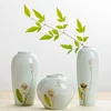 Jingdezhen Hand-painted Vase Zen Ceramic Decorative Ornaments New Chinese Style Small Flower Arrangement 2