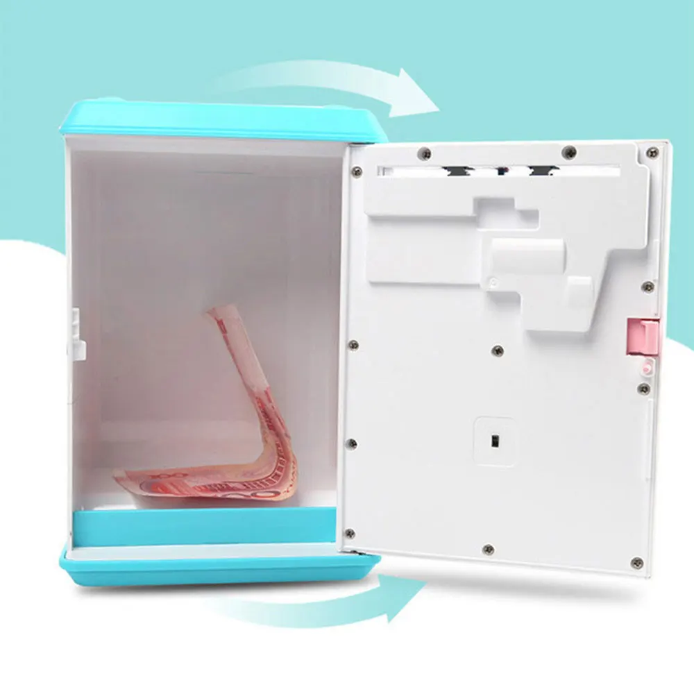 전자 지문 돼지 저금통, 현금 저축 은행, 크리스마스 선물, ATM 번호
