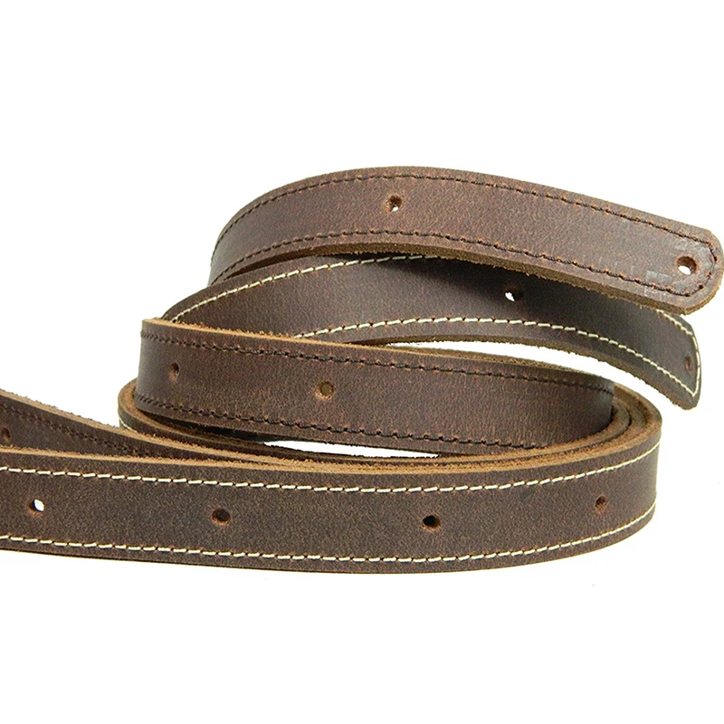 Genuine Leather Adjustable Rifle Sling - Premium Shoulder Belt