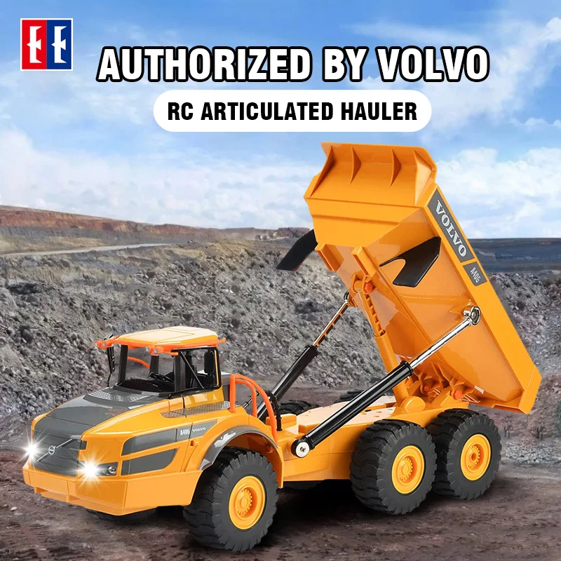Double E Rc Car Toys For Boys Remote Control Truck 1/16 Dumper Radiocomandato Giocattoli Elettrici Veicolo Di Ingegneria Regalo Per Bambini
