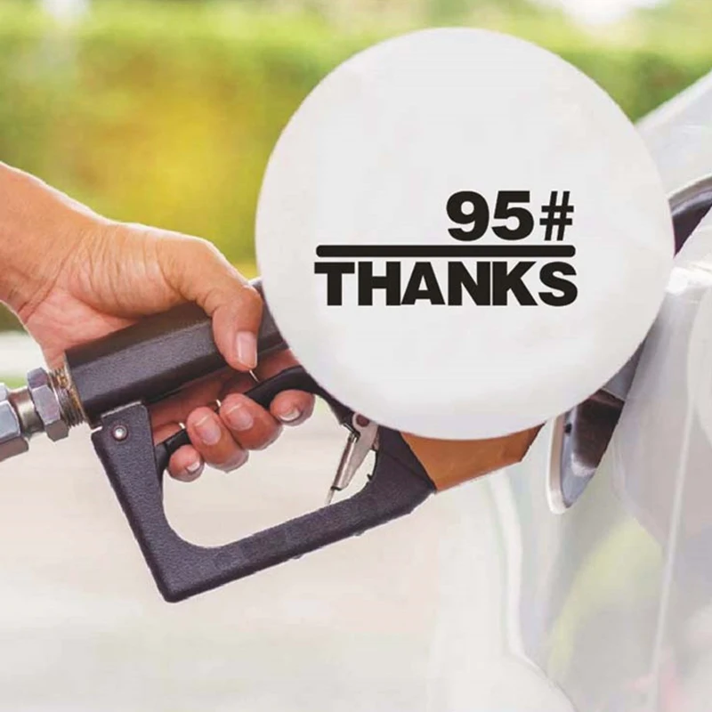 

Красочная наклейка с надписью "Thank Sticker", оригинальная наклейка Plus No. 92 на бензине 95 No. 98, наклейка с наконечниками масляного типа