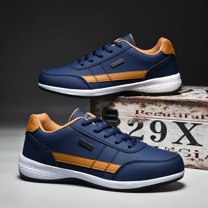 

Walking Shoes 2022 New Casual Leather Soprts Shoes for Male Baskets Tennis Outdoor Men plus Szie 48 Free Shipping Men Sneakers