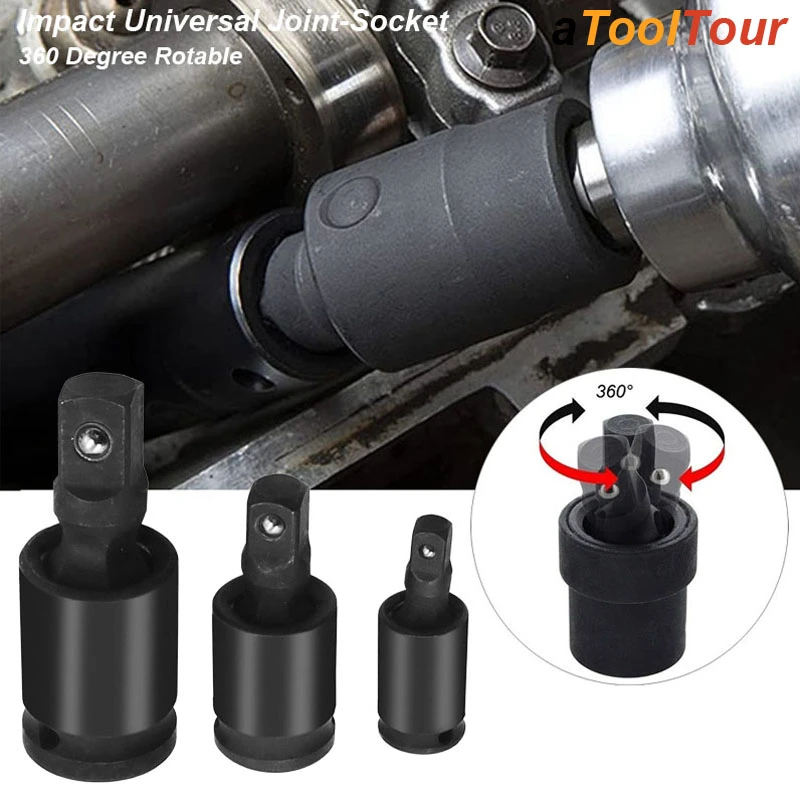 360 Degree Impact Universal JointSocket Swivel Knuckle Joint Air