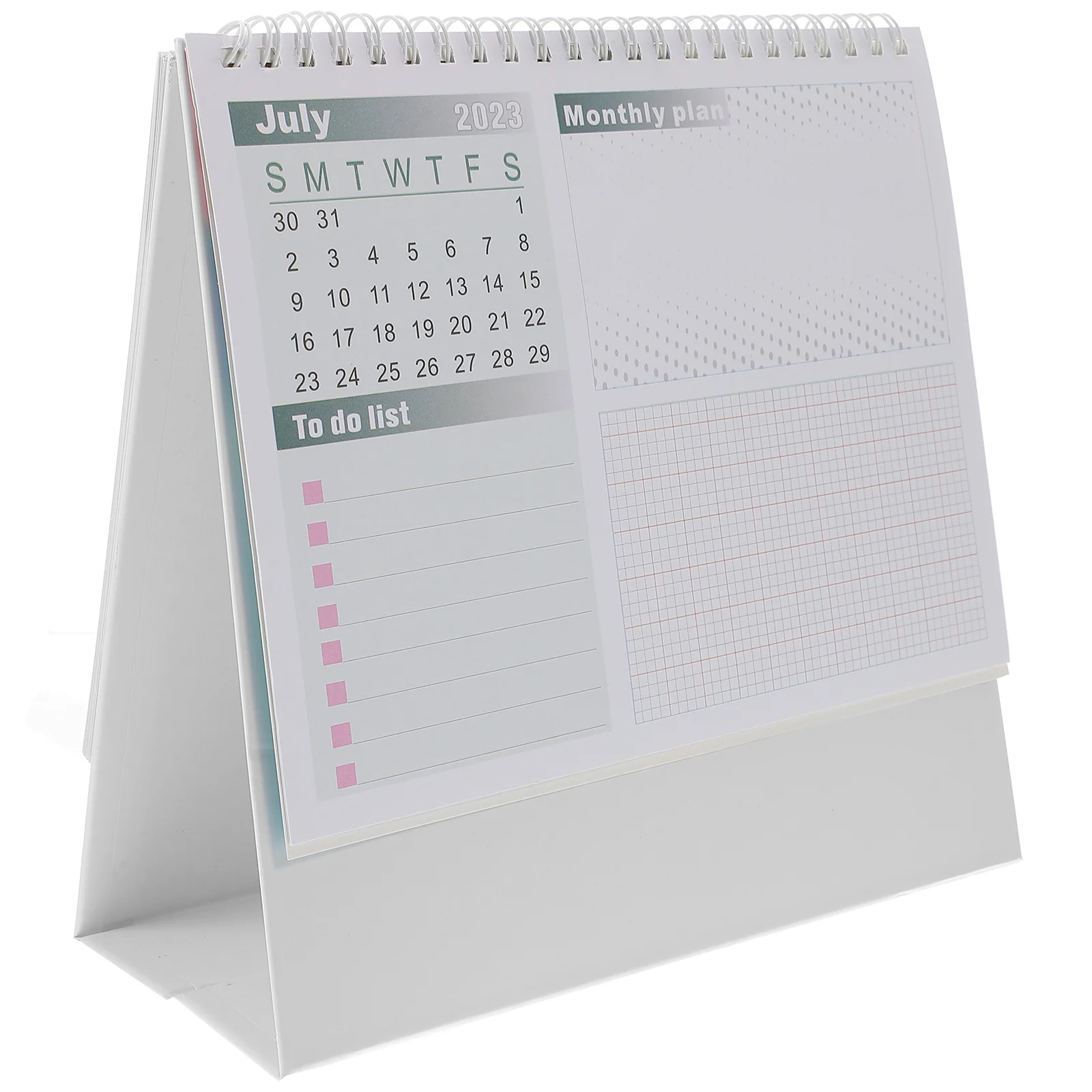 

Desk Calendar 2024 Reusable Desk Calendar Office Small Calendar Freestanding Desk Calendar