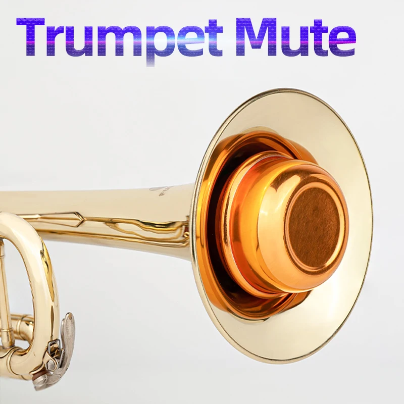 Mute Instrument B-Flat Trumpet Mute Silencer Mute Device for Beginners Practice ...