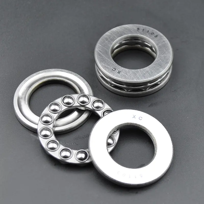 2pcs high quality plane thrust bearing 51100 51101 51102 51103 51104 51105 51106 51107 51108 51109 51110 Axial Ball Bearings image 4