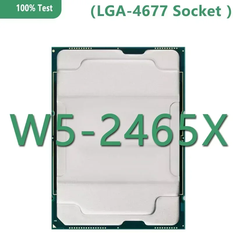 Xeon CPU W5-2465X 공식 CPU 33.75MB 3.1GHZ 16코어/32스레드 200W LGA4677 워크스테이션 보드 W790 칩셋 테스트