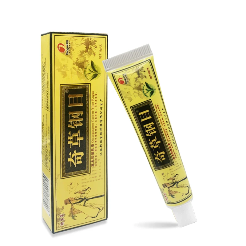 

15g Psoriasis Cream Treat Dermatitis Eczema Medicine Anti-Itch Ointment Antibacterial Eczematoid Skin Moisturizing Care Cream