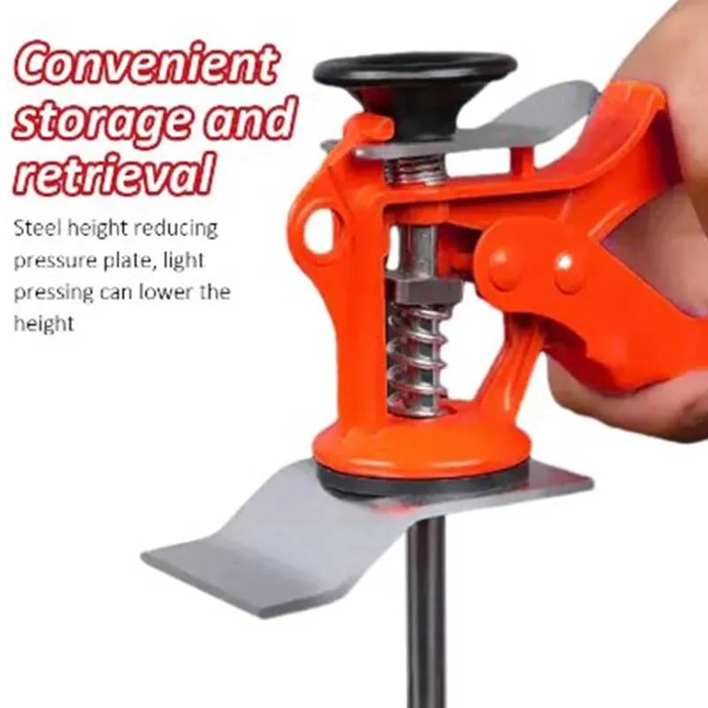 Tile Height Regulator Jack-up Device One-column Height Elevator Tile Elevation Locator Crowbar Tools