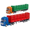 1/18 Scale 9CH Semi Alloy ABS Made Radio Control Huina 1313 Timber Wood Transport Wagon Truck Model 2