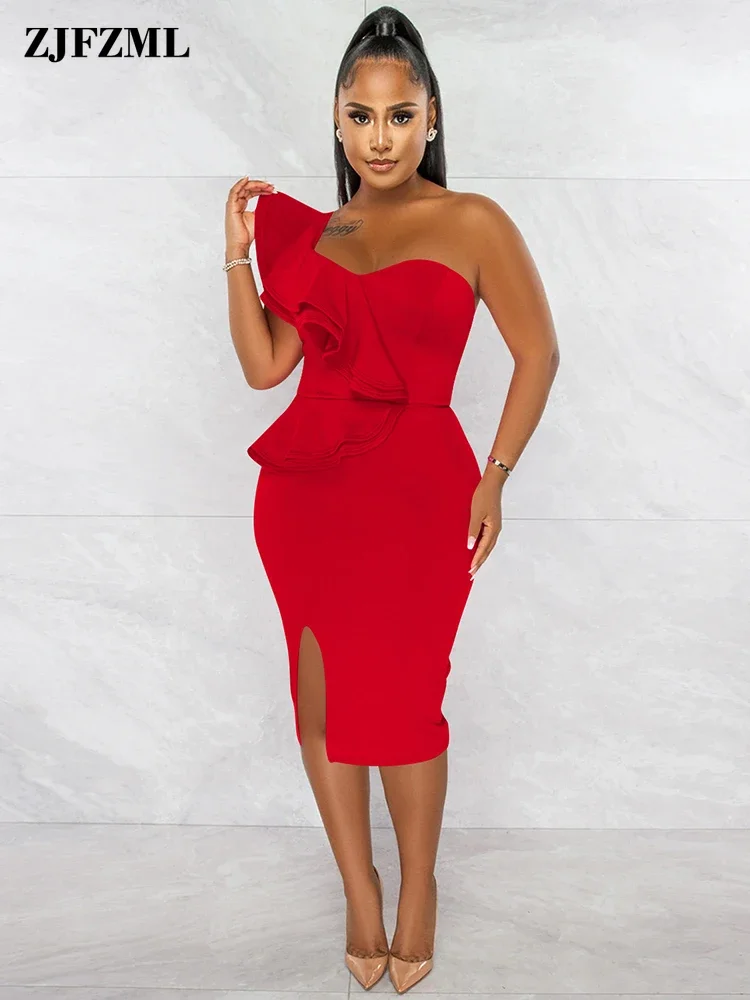 Stunning Red Bodycon Gown