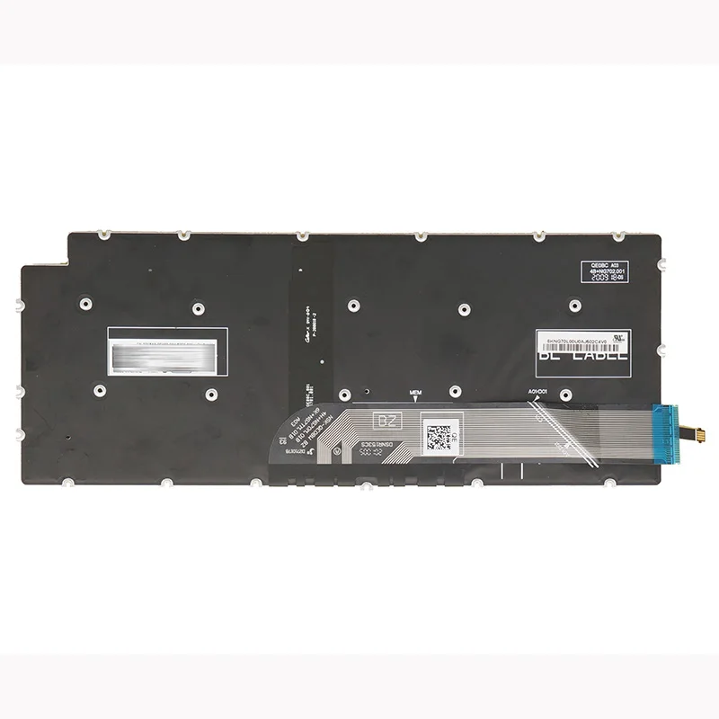 Teclado Retroiluminado para Laptop Dell Dell Vostro 5390 5391 5490 Latitude 3301 3410 06cdc0 0nwd23 06wm06 Árabe Reino Unido Italiano - Imagem 4